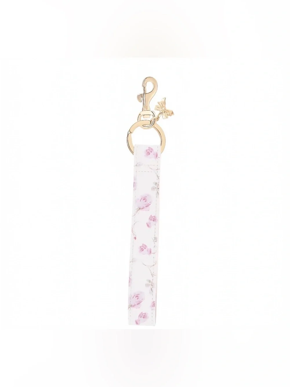 💗🔑 LoveShackFancy x Target Case-Mate Ribbon Rosa Flora Printed Keychain Strap 🔑💗